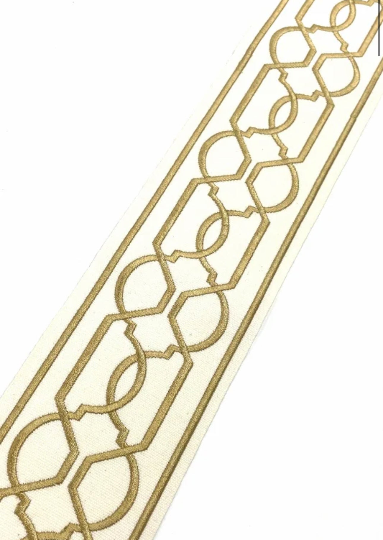 Maze Window Drapery (Gold)