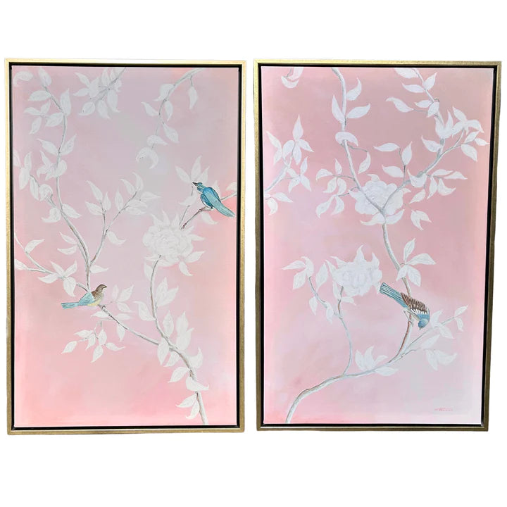 "Chinoiserie Garden" BLUSH