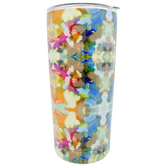 Indigo Girl Tall Tumbler by Laura Park
