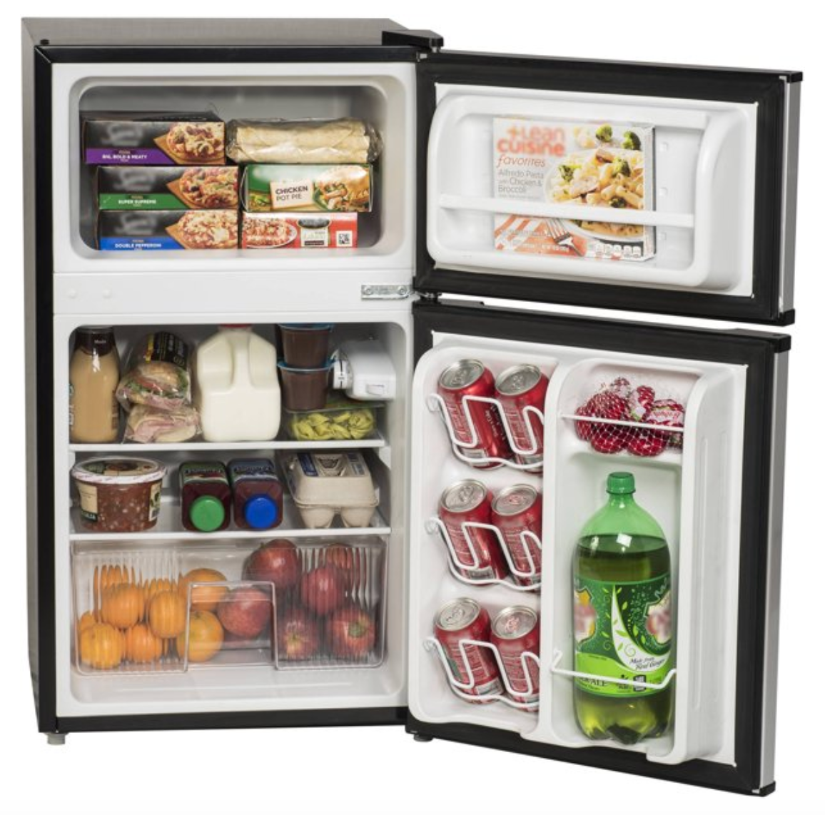 Stainless Steel Mini Refrigerator