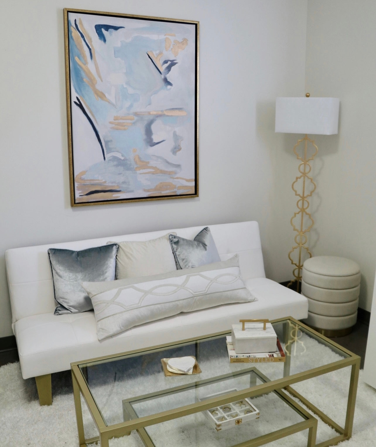 Gold Coffee Table