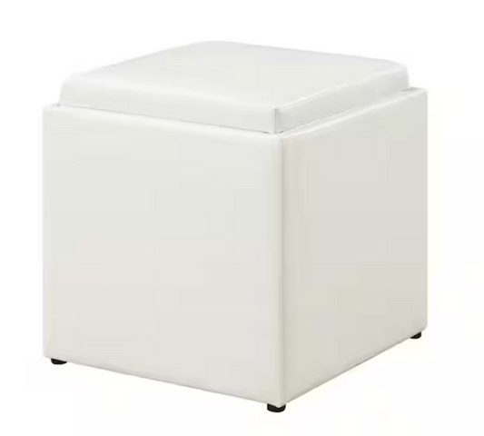 White Ottoman Set