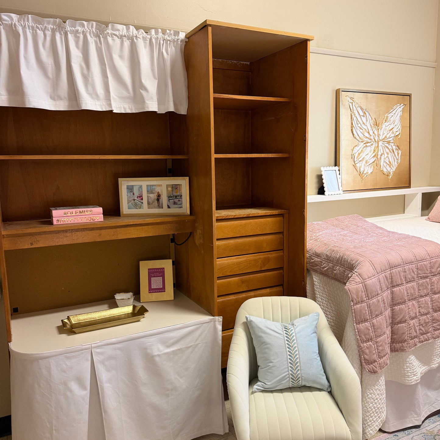 Wardrobe Drapery - Crosby Hall