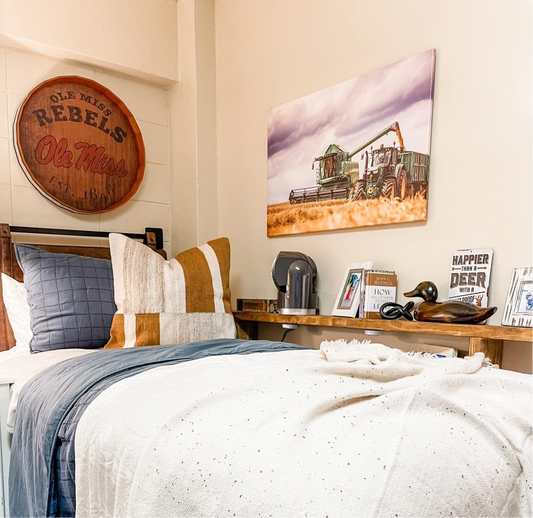 Stained Bedside Shelf