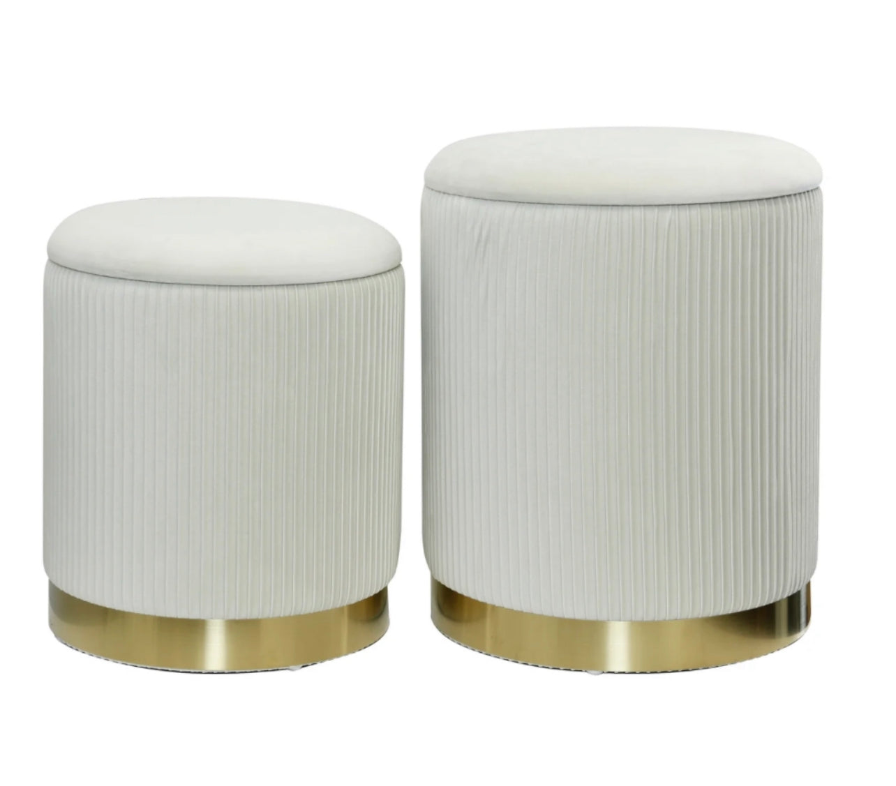 Ribbed Ottoman Set – Essentials with Eden, LLC